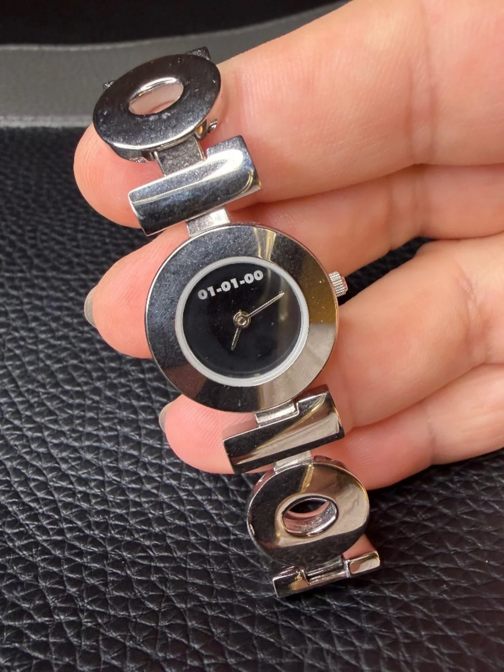 Vintage Limited Edition 01 01 00 'Mark of the Millennium' Stainless Steel Watch